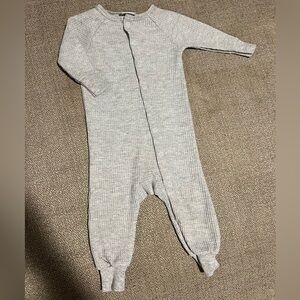 Tykes Vintage Grey Romper Pajamas